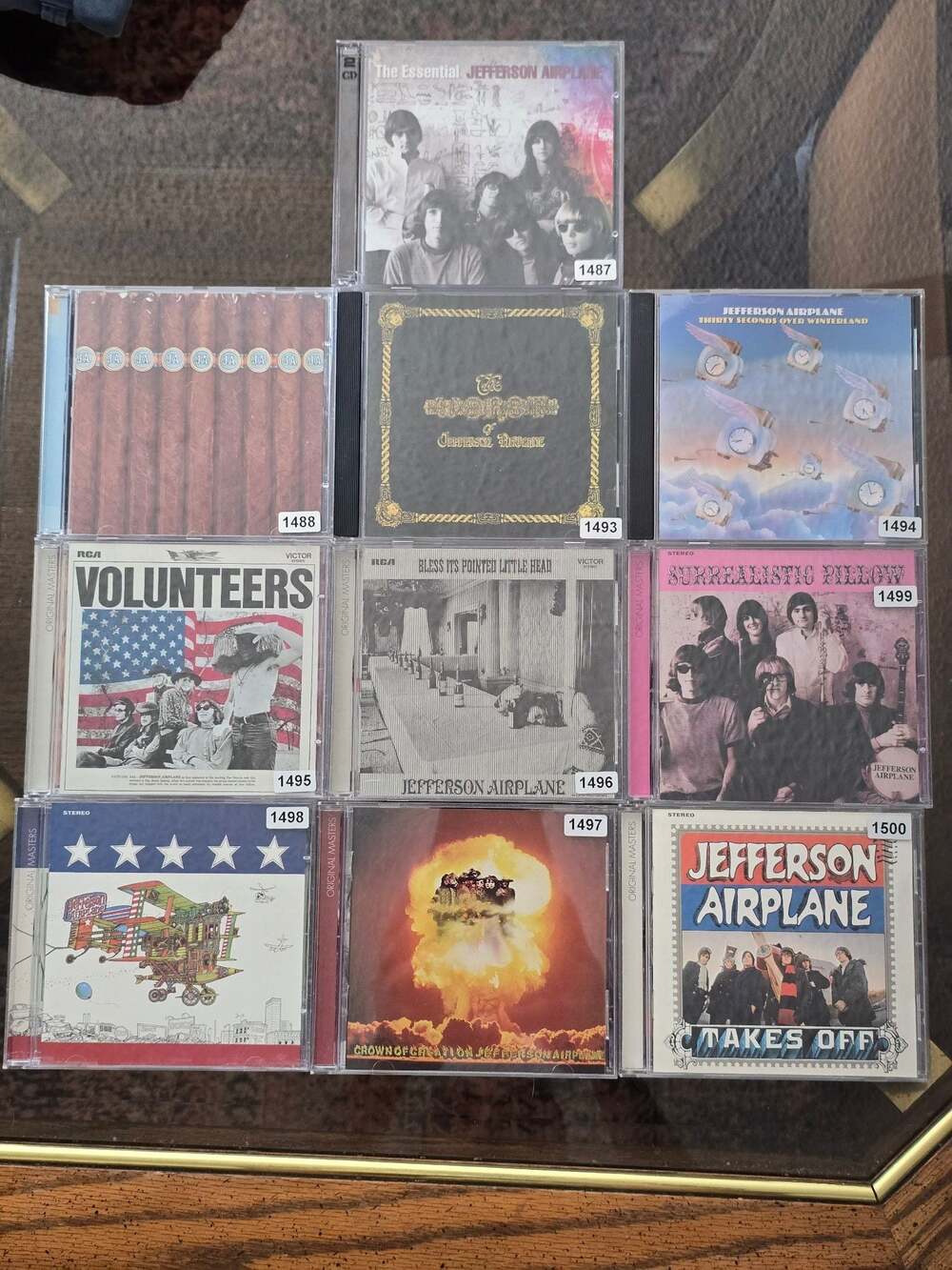 Jefferson Airplane 10 CD Lot incl Loves You 3-CD Box, Surrealistic Pillow